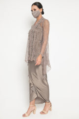 Delila Kebaya in Deep khaki