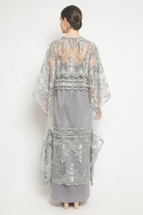 Deffina Kaftan in Light Grey