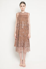 Delice Dress in Brown