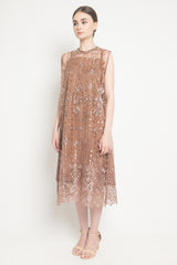 Delice Dress in Brown