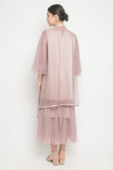 Judith Dress in Natural Pink