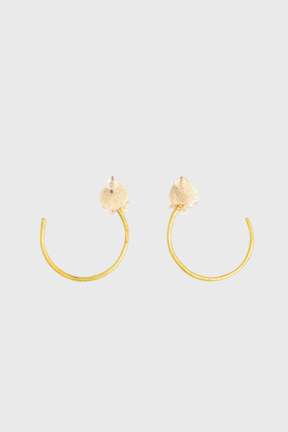 Grace Pearls Earrings in Gold