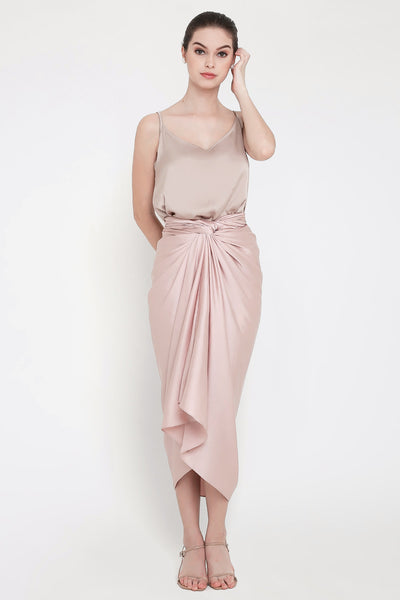 Aisyah Skirt in Dusty Pink