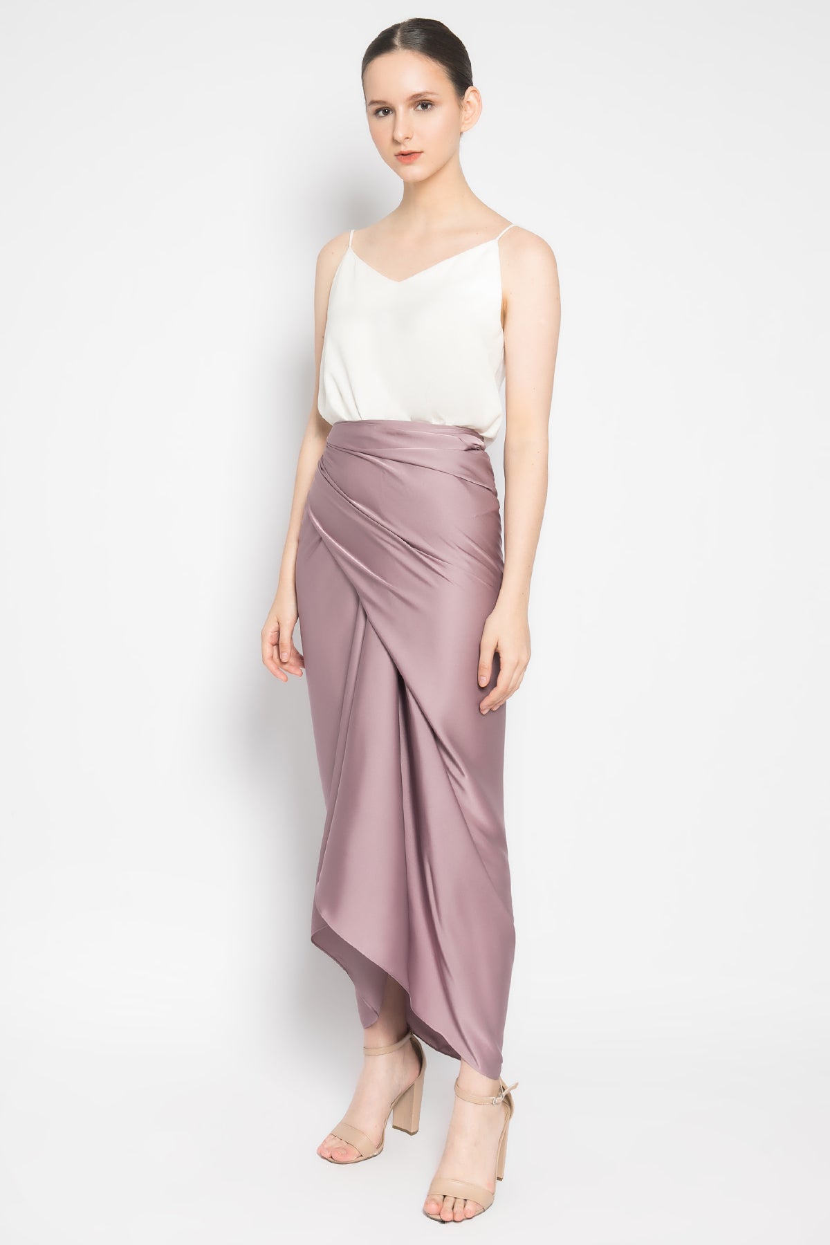 Aisyah Lilit Skirt in Lilac