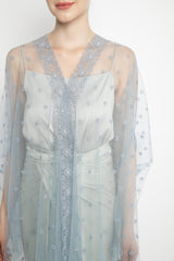 Asha Outer in Light Blue