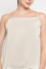 Nara Camisole Top in Buttercream