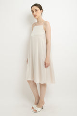 Fara Camisole Dress in Buttercream