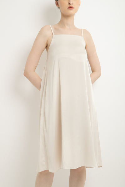 Fara Camisole Dress in Buttercream