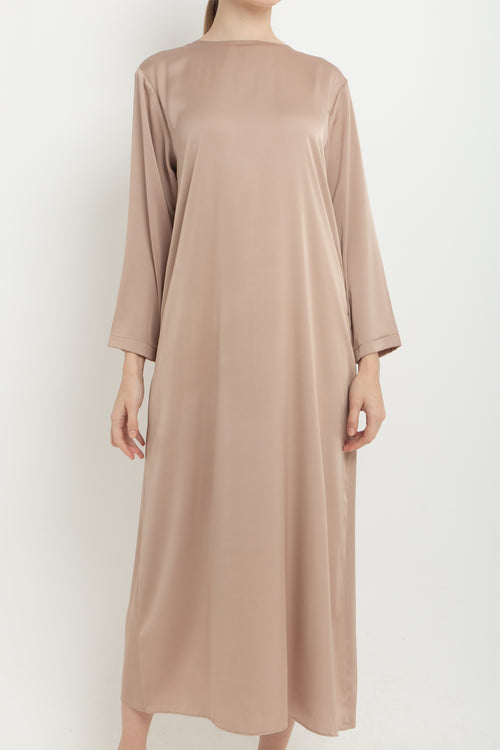 Chandra Longsleeve Inner in Dark Nude