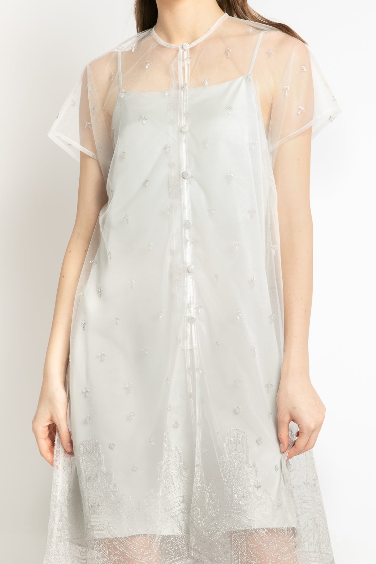 Laras Dress in White