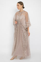 Thais Dress in Light Toffee