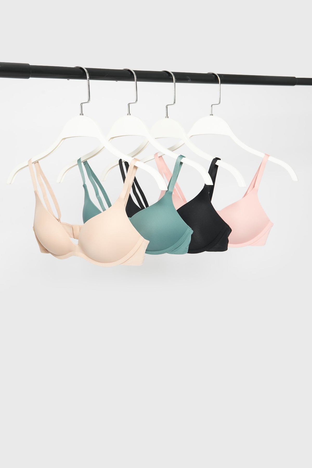 The Daily Bra in Black and Nude Bundle