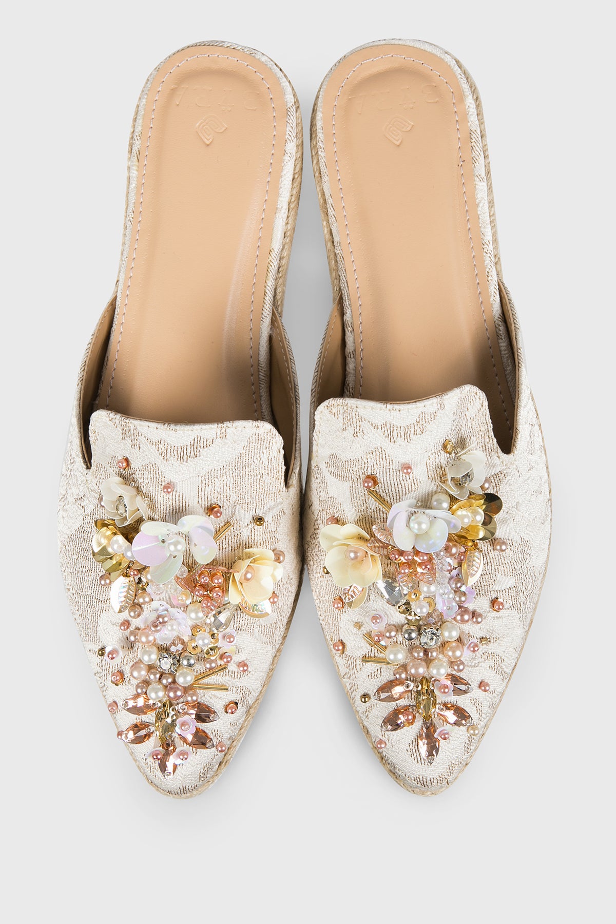 Celina Shoes in Ivory