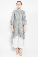 Isla Long Tunic in Deep Blue Sky