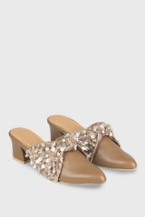 Leah Shoes in Mocca