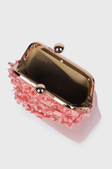 Zaara Clutch in Baby Pink