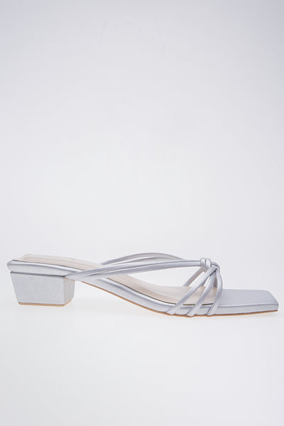 Giulia Shoes in Silver