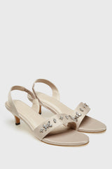 Michelle Shoes in Beige