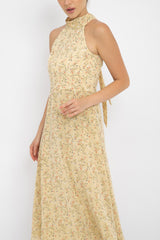 Aveline Dress in Yellow