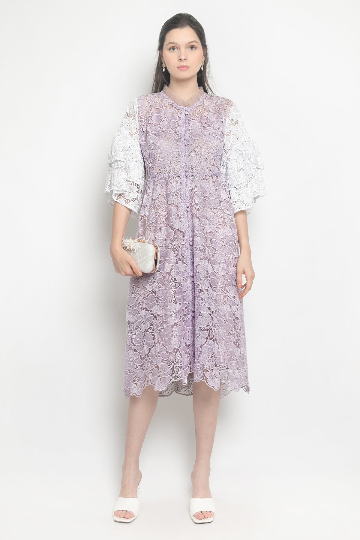 Karumi Dress in Soft Lavender
