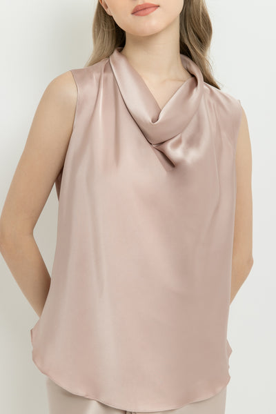 Cher Top in Dusty Pink