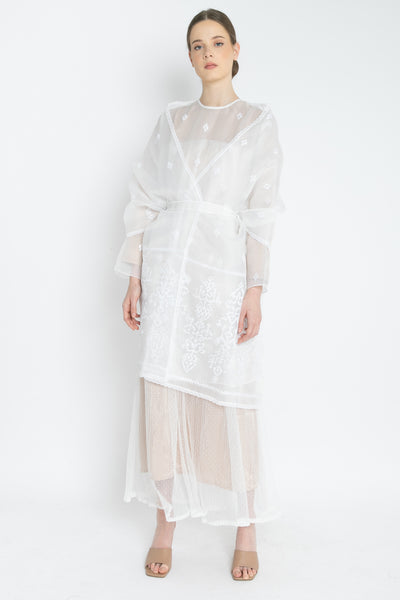 Zenya Set in White