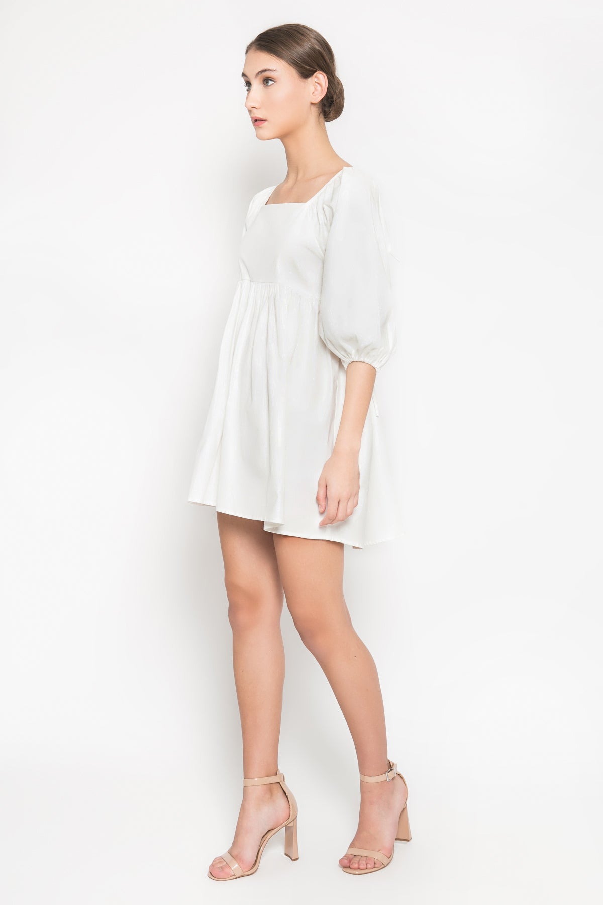 Solstice Dress in White