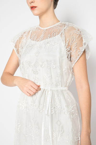 Marni Dress in Off White