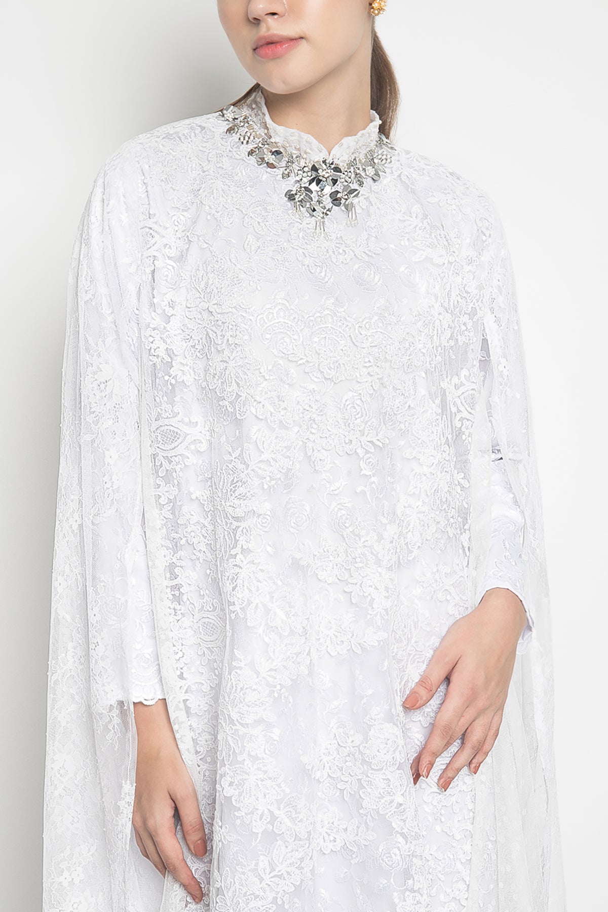 Sabhira Dress in White