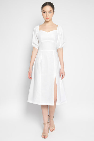 Aurora Dress in White