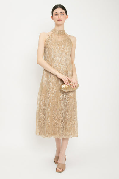Joie Dress in Gold