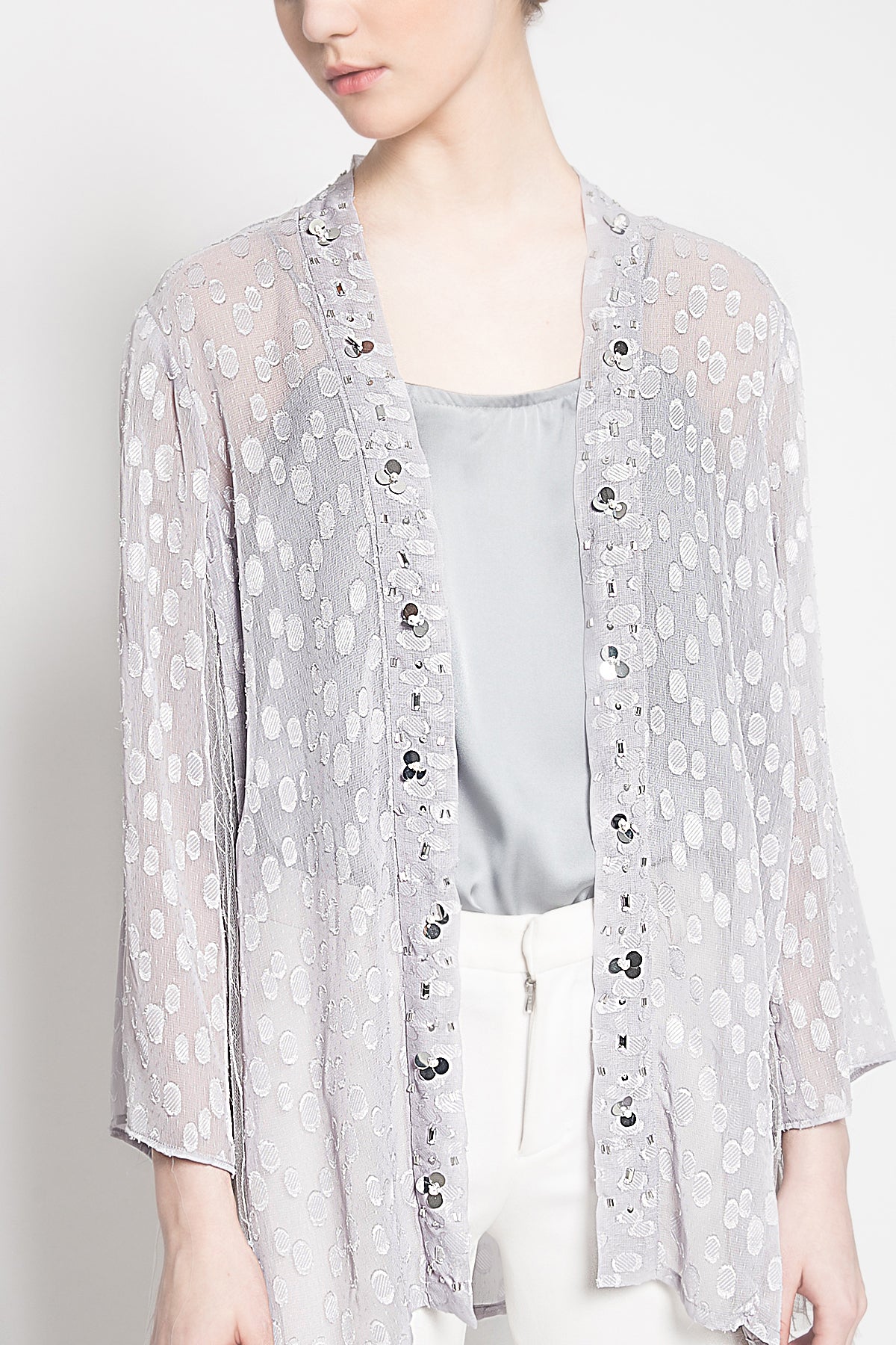 Zys Outer in Grey