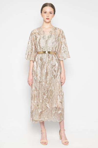 Gracie Dress in Rose Gold