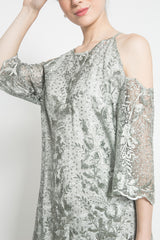 Esmé Dress in Dusty Mint