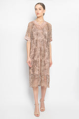 Jean Dress in Nude