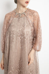 Emily Dress in Rose Gold