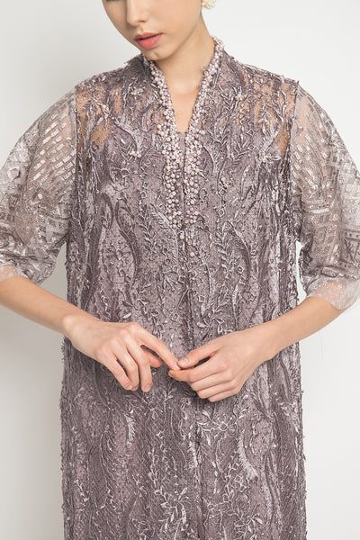 Tami Dress in Dusty Purple