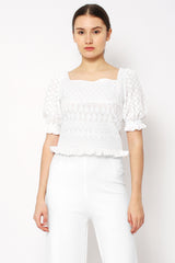 Marcia Top in White