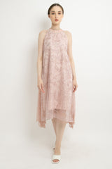 Rhea Dress in Dusty Pink