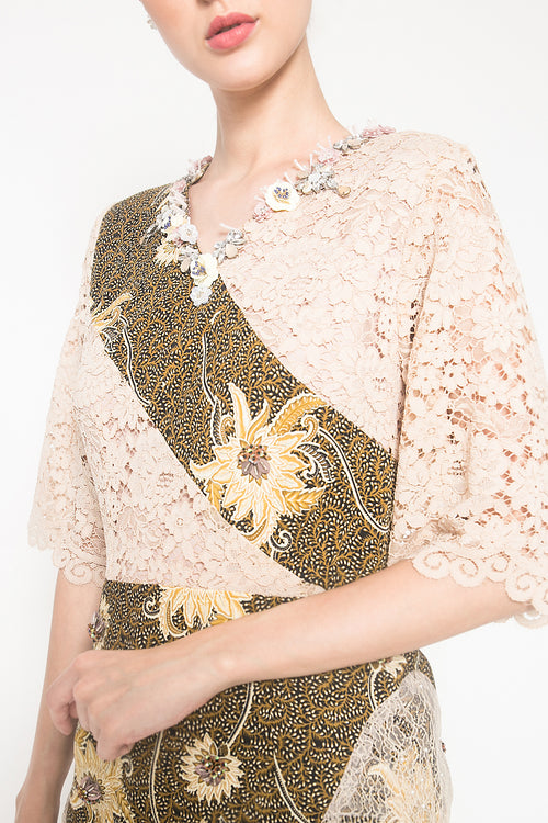 Sangkara Batik Dress in Green