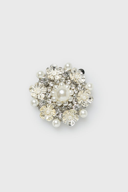 Plata Brooch in Silver
