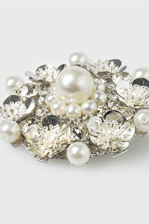 Plata Brooch in Silver