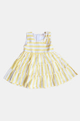 Sunny Dress in White Yellow