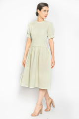 Willow Dress in Pastel Green