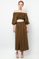 Back To Back Dress in Olive Green