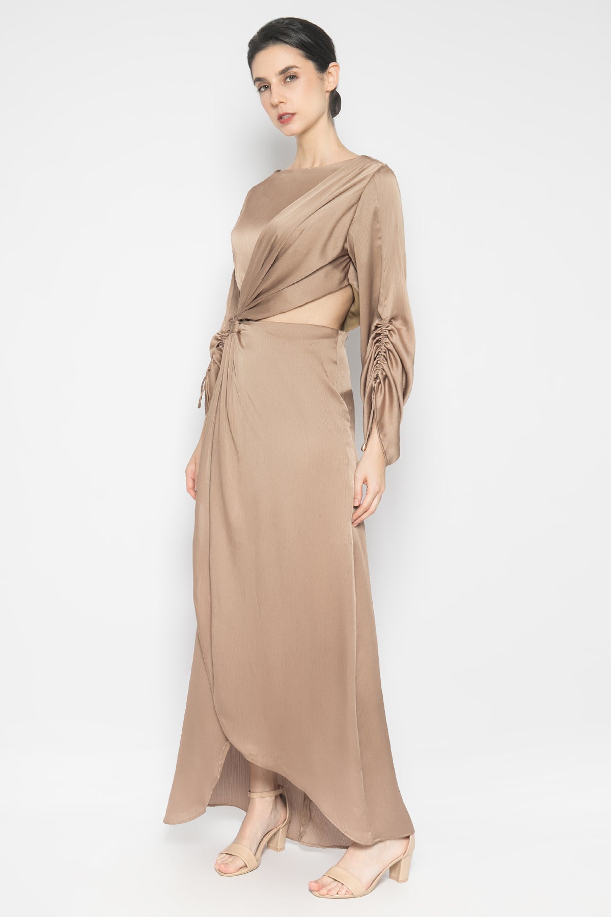 Darby Dress in Brown