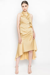 Backless Marrow Dress in Bronze