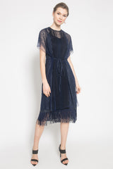 Fringe Lace Dress