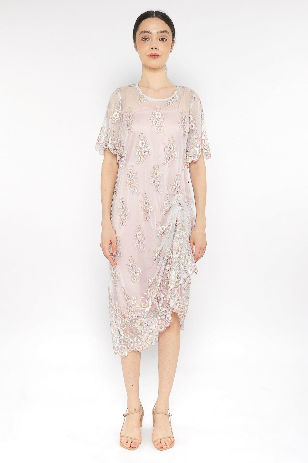 Marya Dress in Pink by Saudari Dresshaus - Main Image