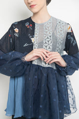 Selina Top in Blue